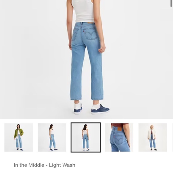 COPY - Levi’s straight ankle ribcage jeans - Picture 5 of 5